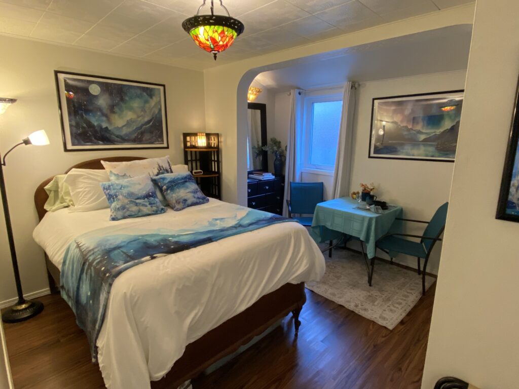 Your room at Arctic Paradise B&B